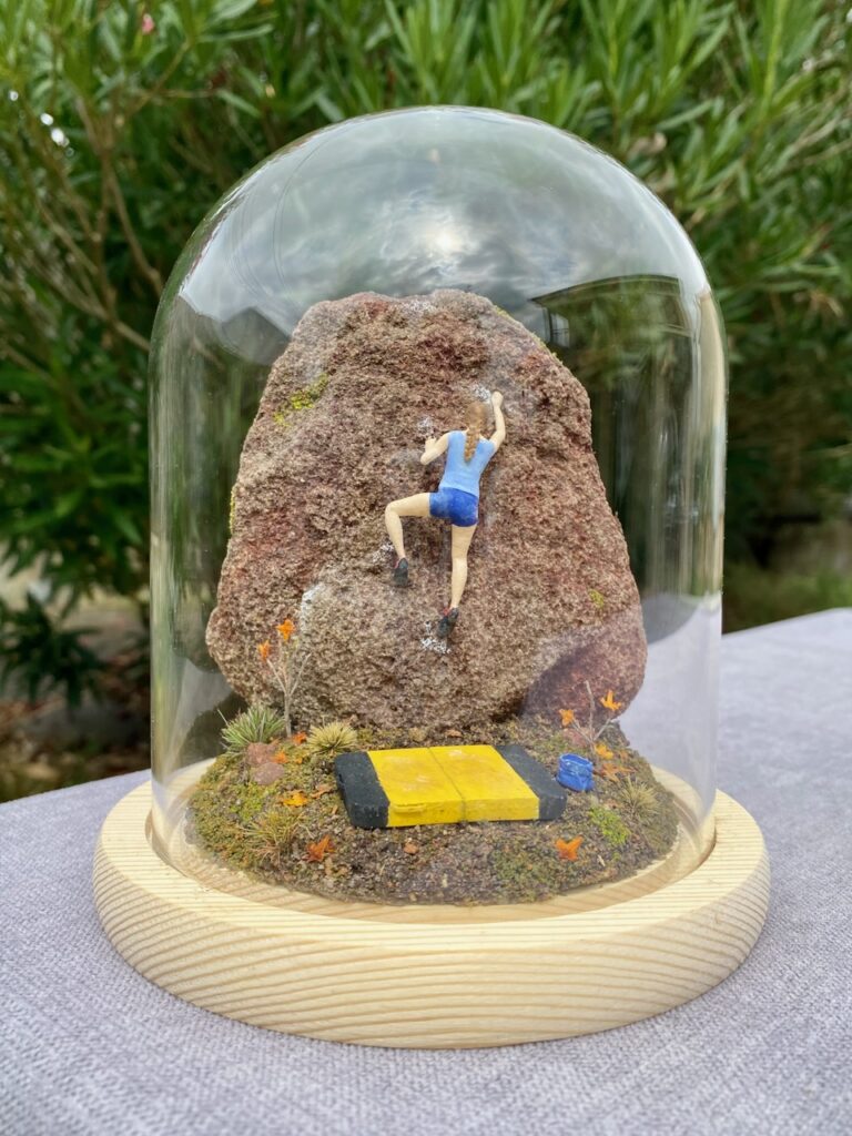 Diorama d'escalade - Lodève #B002
